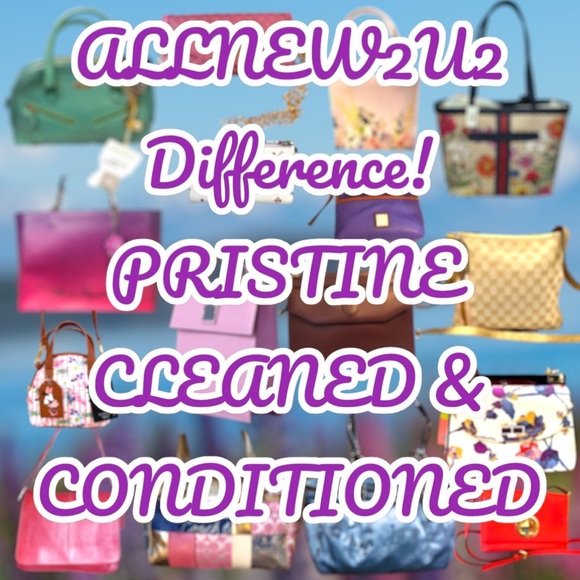 Not so MYSTERY Designer Box 2 handbags, cosmetic bag w/cosmetics. NWT, NWOT, EUC - Picture 4 of 8